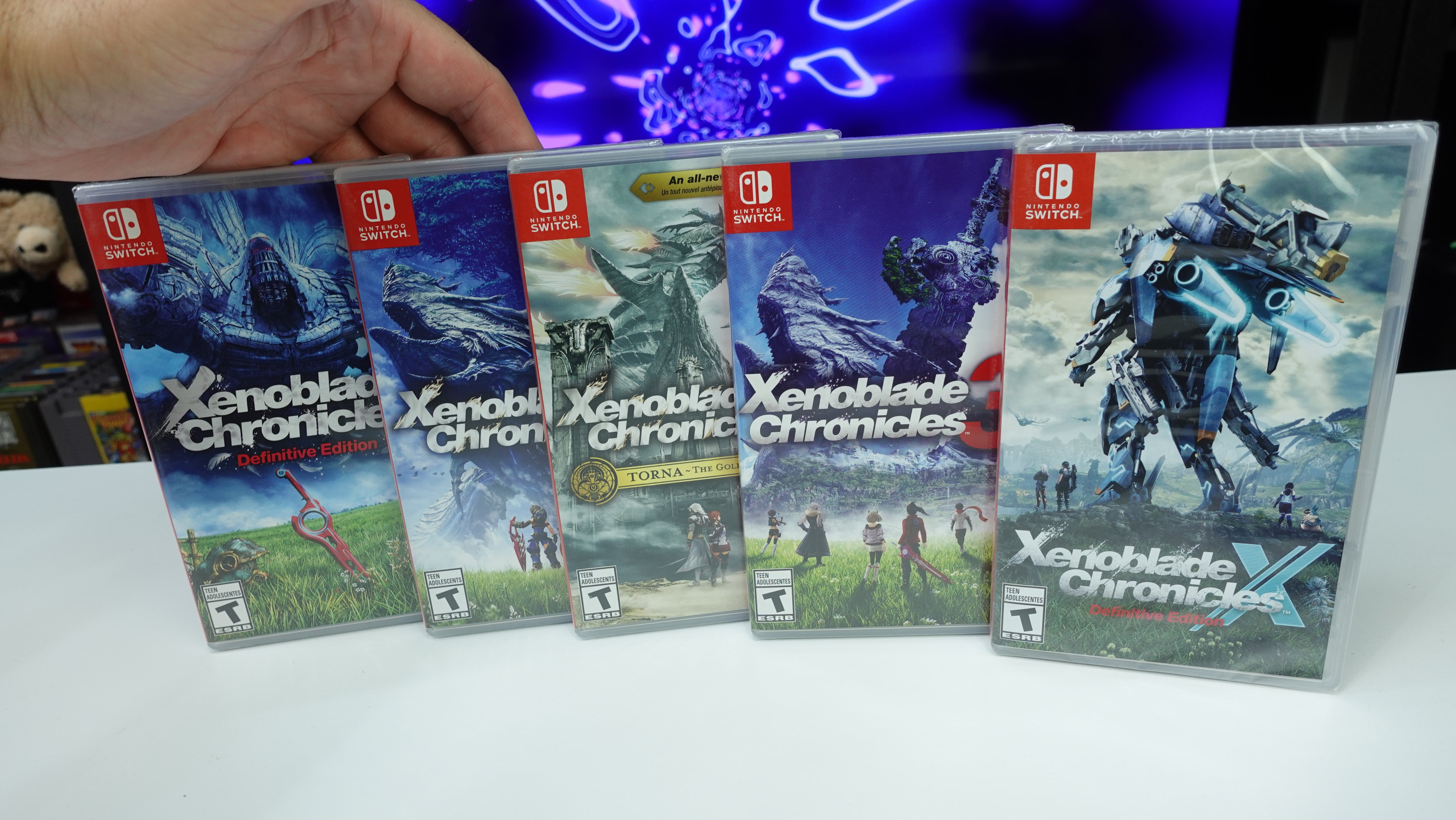 【Switch】 Xenoblade DE 1 2 3 | 3本セット Xenoblade Chronicles Complete Series 1,2,3, X and Torna