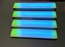 Load image into Gallery viewer, 4-Tier 20 Inch LED Display Shelf, Tabletop 16 Colors, Adjustable Light NEW
