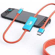 Load image into Gallery viewer, Portable HDMI Cable Replaces Switch 2 Dock for Nintendo Switch 1/OLED/2 NEW
