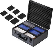 Load image into Gallery viewer, Toploader Storage Box for 3" x 4" 35PT Rigid Card,Trading Cards Collection Hard Case, Top Loaders and Magnetic Card Holders With Dividers (Extra Large)

