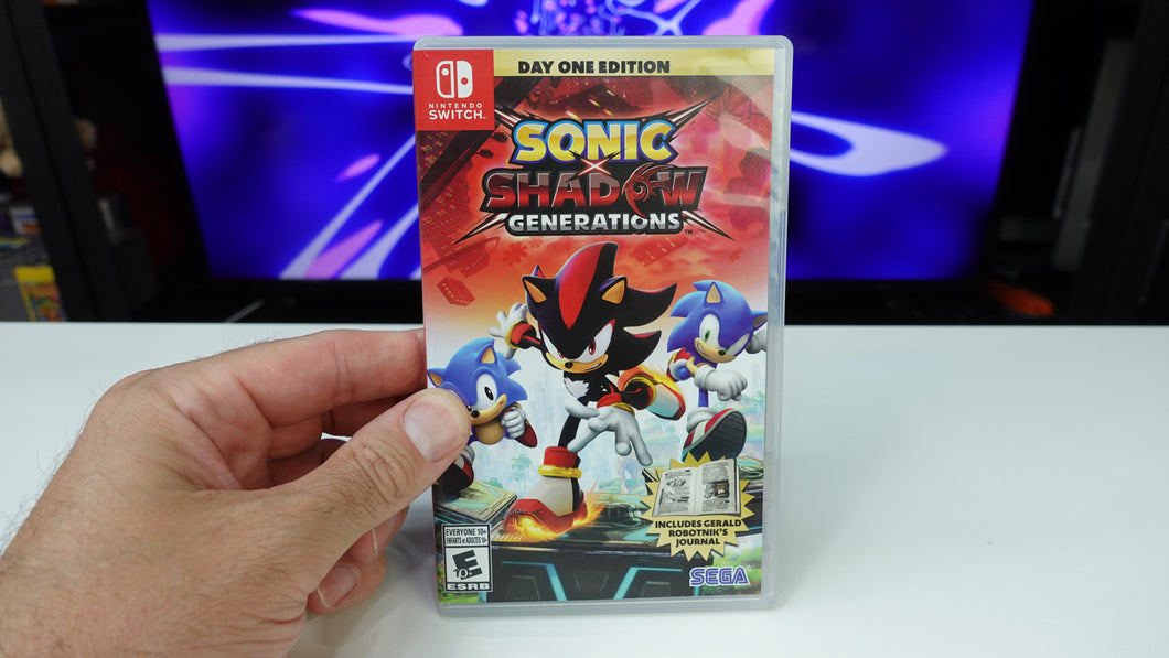 Sonic X Shadow Generations Switch