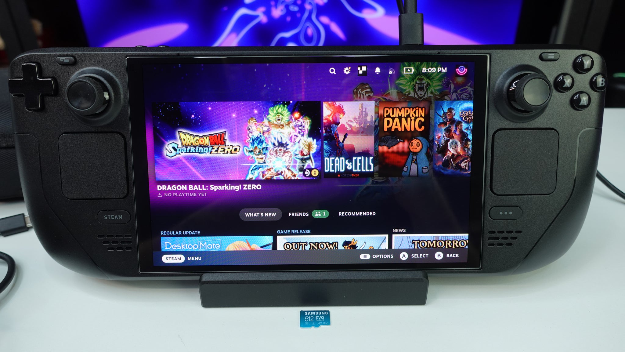 Steam Deck OLED 512GBモデル + 1TB マイクロSD付き Amazon.com: VALVE Steam Deck OLED 512GB SSD + 16GB RAM
