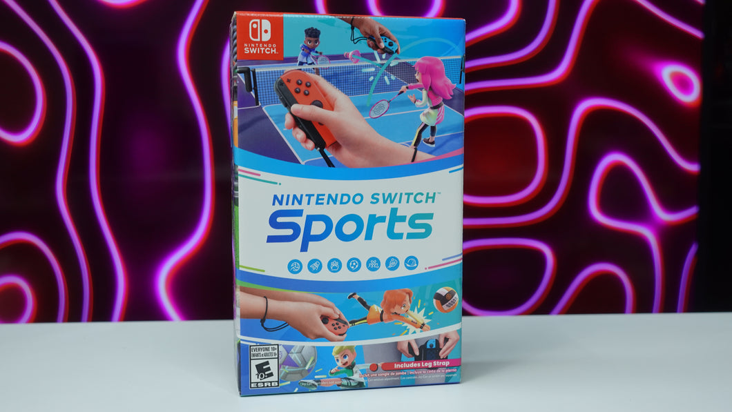 Nintendo Switch Sports with Leg Strap NEW