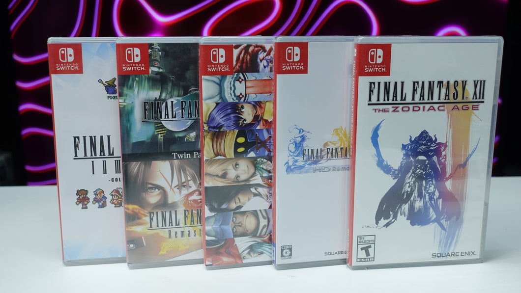 Final Fantasy 1-12 Bundle Nintendo Switch NEW Sealed