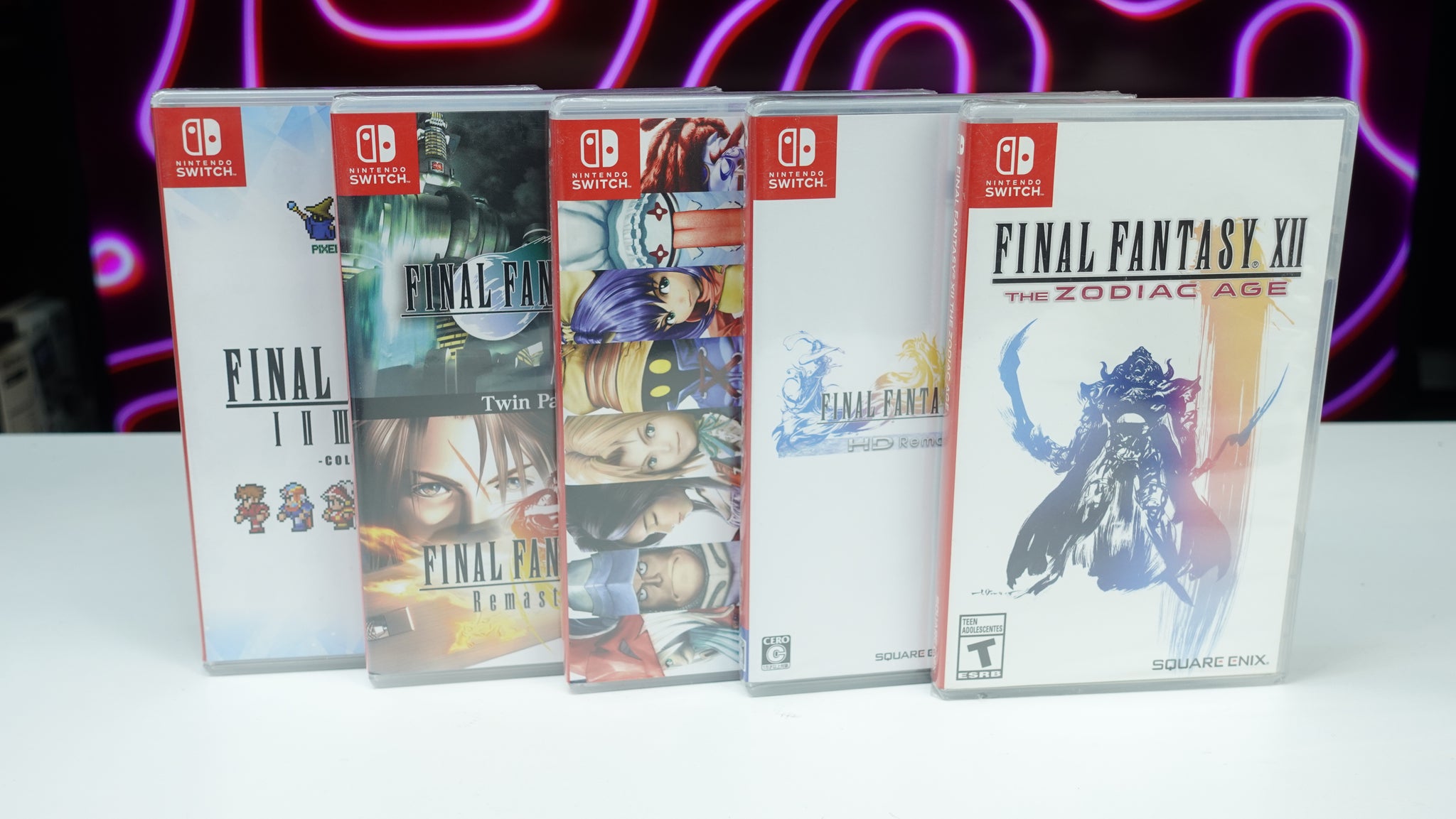 Final Fantasy 1-12 Bundle Nintendo Switch NEW Sealed – Madlittlepixel