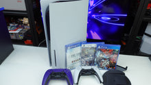 Load image into Gallery viewer, PlayStation 5 Disc Version with 2TB SSD Bundle 2 Controllers + 3 NEW Games
