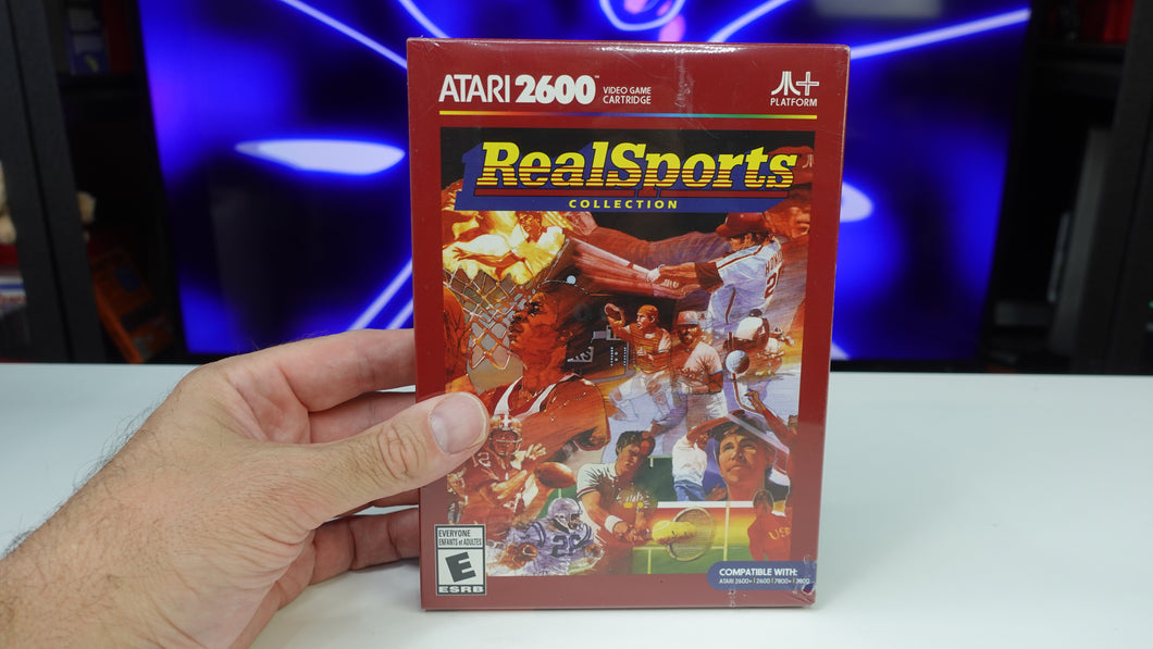 Real Sports Collection Atari 2600+/ 7800+ NEW