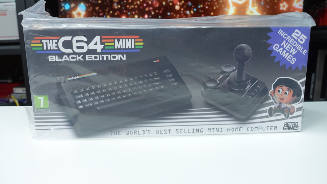 C64 Mini Black Edition NEW