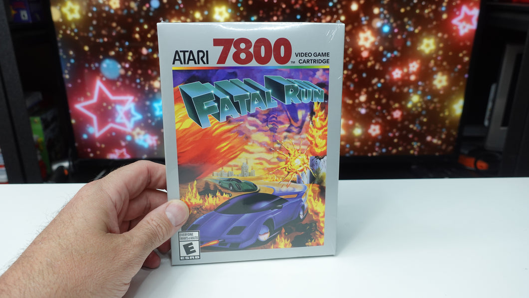 Atari 7800+ Fatal Run Cartridge NEW