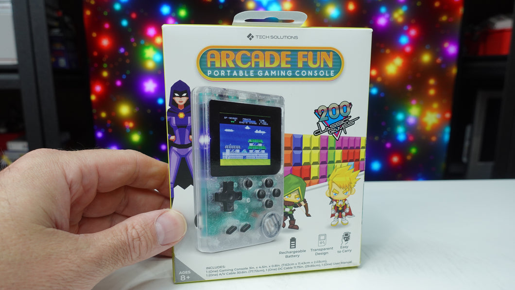 200 in 1 Arcade Fun Portable Game Console From Five Below NES Games