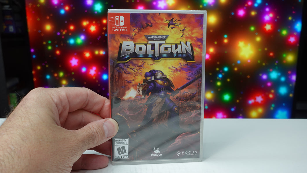 Warhammer 40,000 BoltGun USA/NA Copy Nintendo Switch NEW