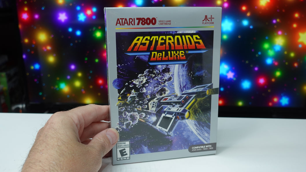 Atari 7800+ Asteroids Deluxe Cartridge NEW