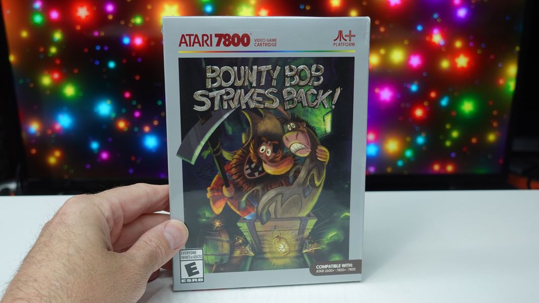 Atari 7800+ Bounty Bob Strikes Back Cartridge NEW