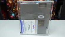 Load image into Gallery viewer, PSA Authenticated NES Super Mario Bros 2 NES Charles Martinet Autographed Cartridge In Acrylic Case
