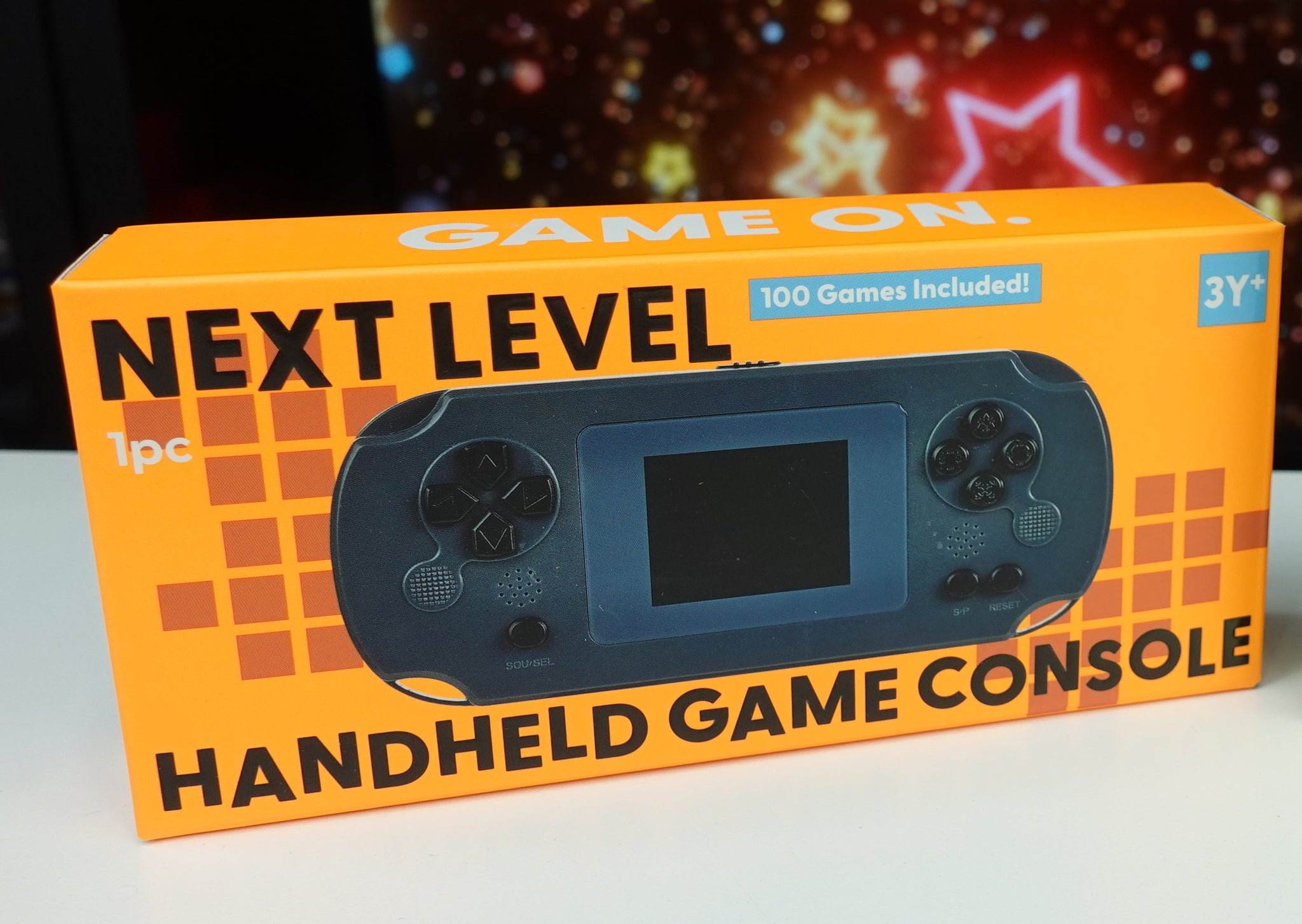 Next Level 100 in 1 Handheld Game Console Horizontal Version ...