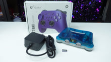 Load image into Gallery viewer, N64 Mini Rapsberry Pi 5 8GB Ram with 256GB Micro SD + GuliKit TT Max Controller
