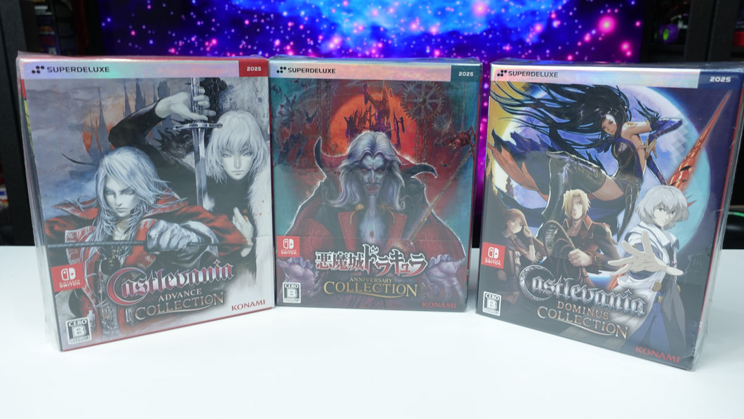 Superdeluxe Castlevania Advance, Anniversary & Dominus Collection