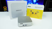 Load image into Gallery viewer, Geekom Gaming Mini PC A7 R5-7545U 16GB DDR5 RAM 500GB SSD + CoinOps + 8bitdo Controller
