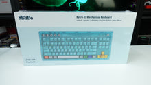 Load image into Gallery viewer, 8Bitdo 87 Keys Retro Mechanical Keyboard for PC and Android - Clear Blue NEW
