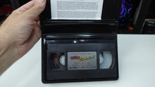 Load image into Gallery viewer, Willy's Wonderland VHS Tape Limited Edition Official Broke Horror Fan Official Release NEW With Director Letter
