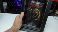 Load image into Gallery viewer, SIGNED &amp; Framed Deadstream Orange Tape Edition VHS Limited Edition of 25 - Shudder
