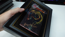 Load image into Gallery viewer, SIGNED &amp; Framed Deadstream Orange Tape Edition VHS Limited Edition of 25 - Shudder
