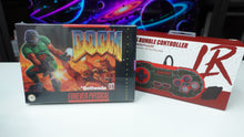 Load image into Gallery viewer, Limited Run Games Doom SNES 2025 With NEW Levels &amp; Rumble + Rumle Controller NEW
