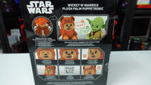 Load image into Gallery viewer, Wow! Stuff Star Wars Wicket Palm Puppetronic |Brought to Life in the Palm of Your Hand|Interactive Ewok Puppet with 40+ Sounds &amp; Actions | Realistic Movement | Officially Licensed Star Wars Toy
