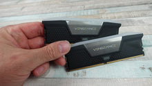 Load image into Gallery viewer, CORSAIR - VENGEANCE RGB 32GB (2x16GB) DDR5 5600MHz C40 UDIMM Desktop Memory
