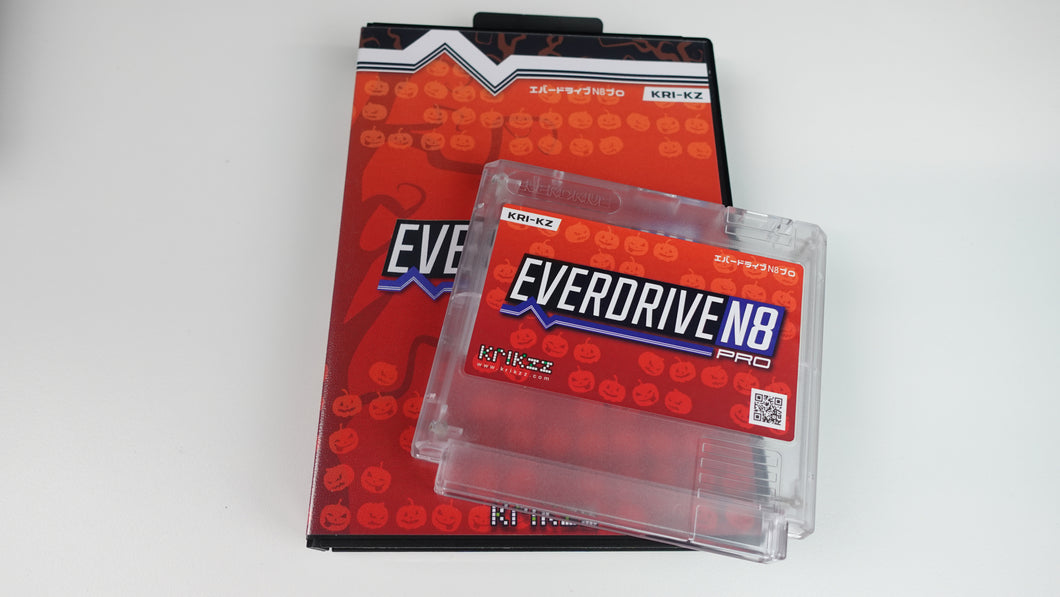 Everdrive N8 Pro Famicom Halloween 2024 Replacement Shell & Case NEW