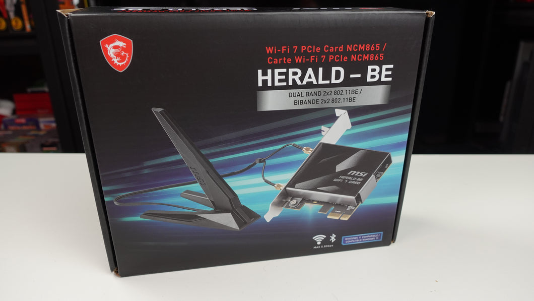 MSI Wi-Fi 7 PCIe Card Wifi 7 & Bluetooth 5.4 NEW