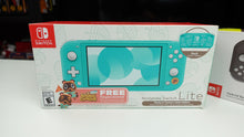 Load image into Gallery viewer, Nintendo Switch Lite Timmy &amp; Tommy&#39;s Aloha Edition Animal Crossing Bundle With Hori Hyrbid Armor
