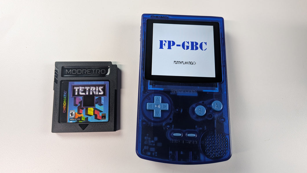 FPGA Game Boy Color with ModRetro Chromatic Tetris