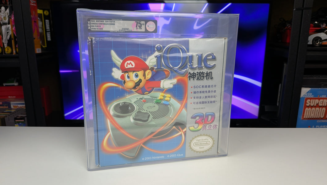 VGA Graded NEW SEALED 2003 Nintendo iQue Player N64 Console VGA 75+ EX+/NM