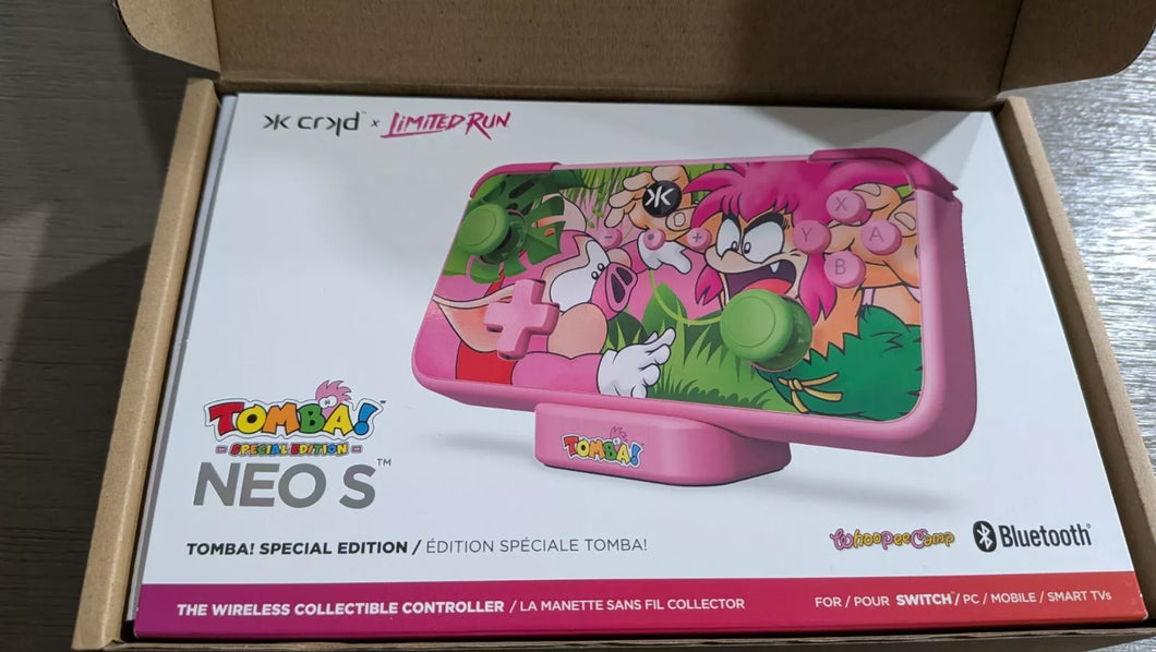 TOMBA! Special Edition CRKD NEO S Controller with Charging Dock NEW
